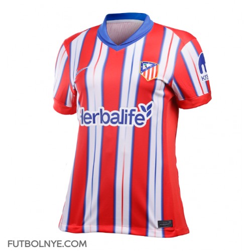 Camiseta Atletico Madrid Primera Equipación para mujer 2024-25 manga corta